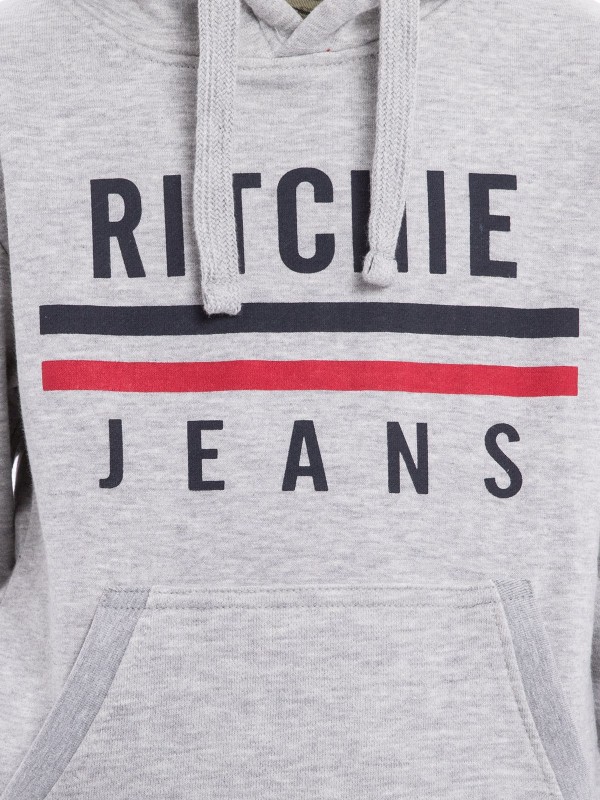 Sweat capuche WITREE-J - Gris