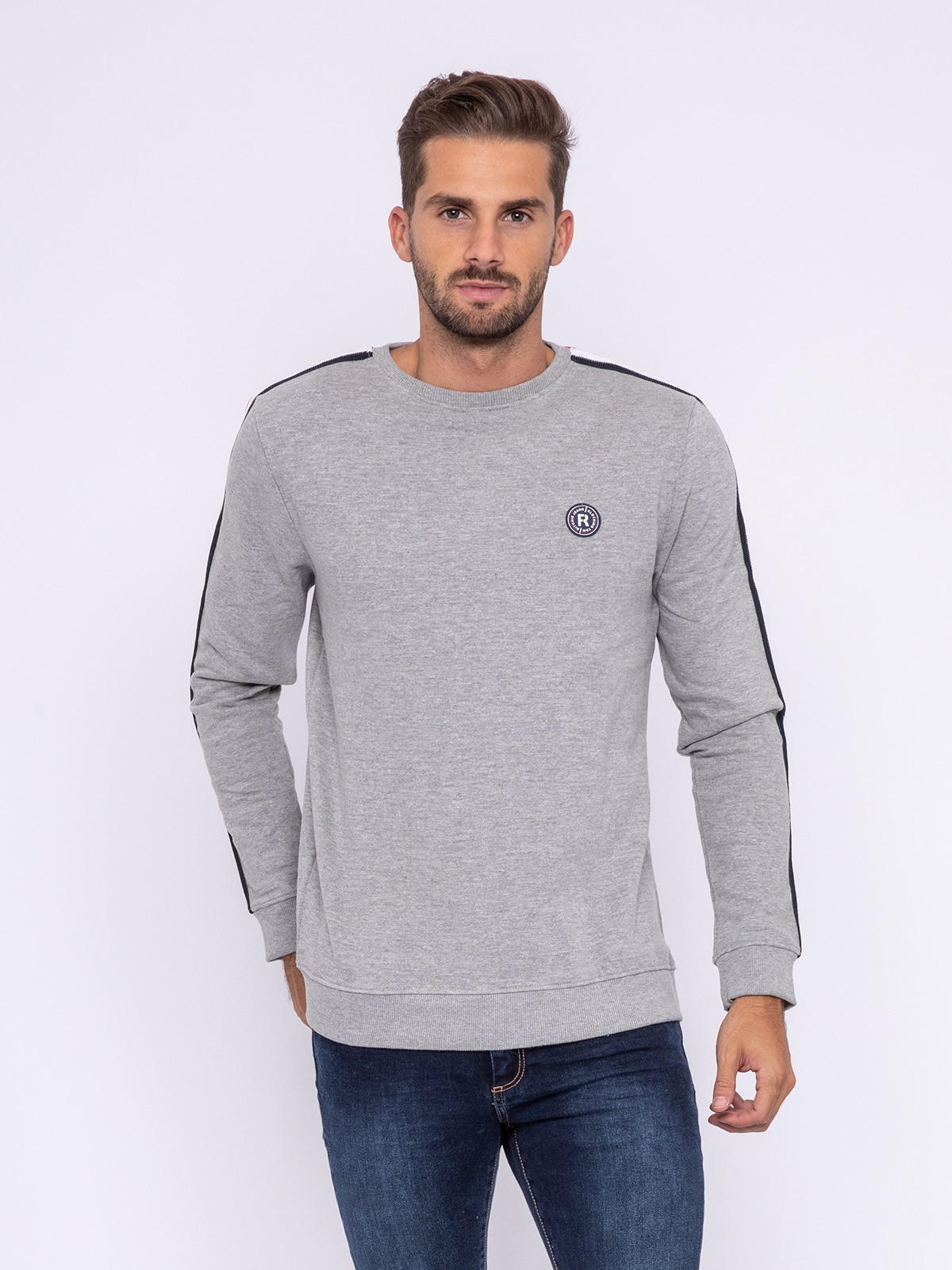 Sweat col rond pur coton WIMOLO