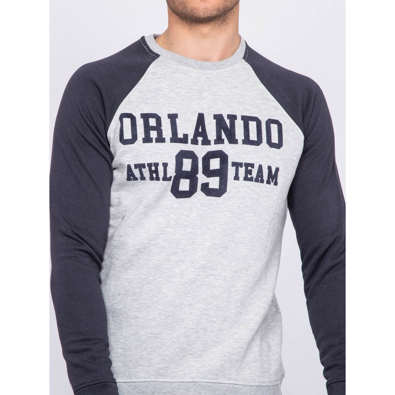 Sweat col rond manches raglan WESTERN - Ritchie Jeans