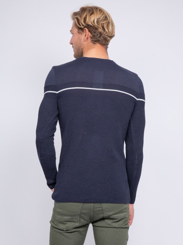 Pull fin col rond LARSONY -...