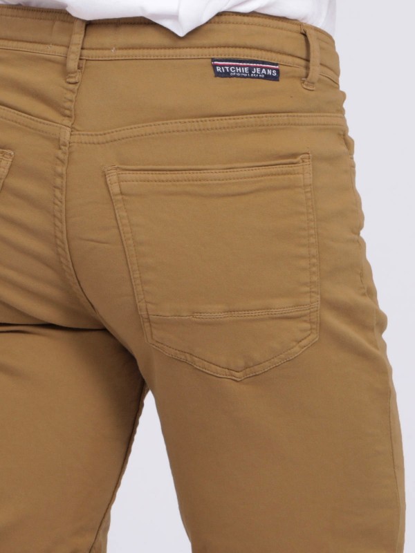 Bermuda chino BANDAL - Cognac