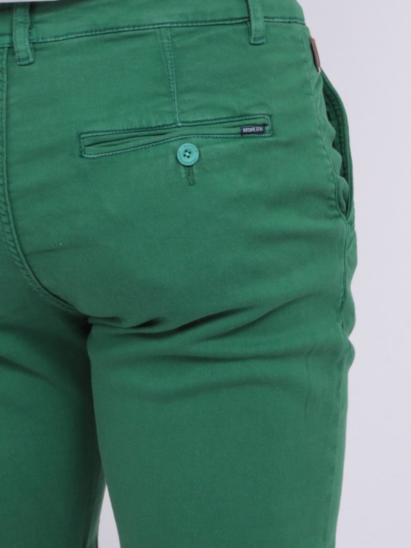 Bermuda chino BAVOLTA - Vert