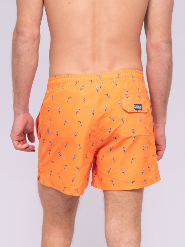 Short de bain GAZOLE - Orange