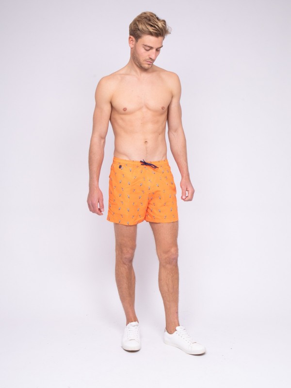 Short de bain GAZOLE - Orange