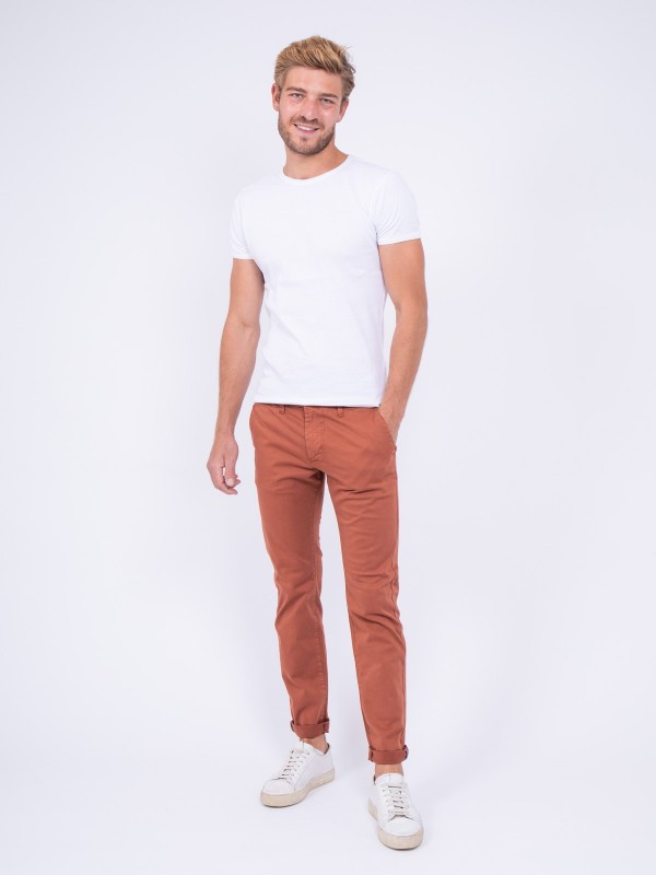 Pantalon chino coupe...