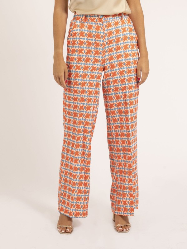 Pantalon motifs EDELINE -...