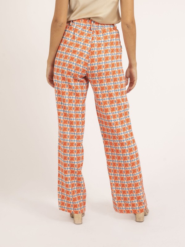 Pantalon motifs EDELINE -...