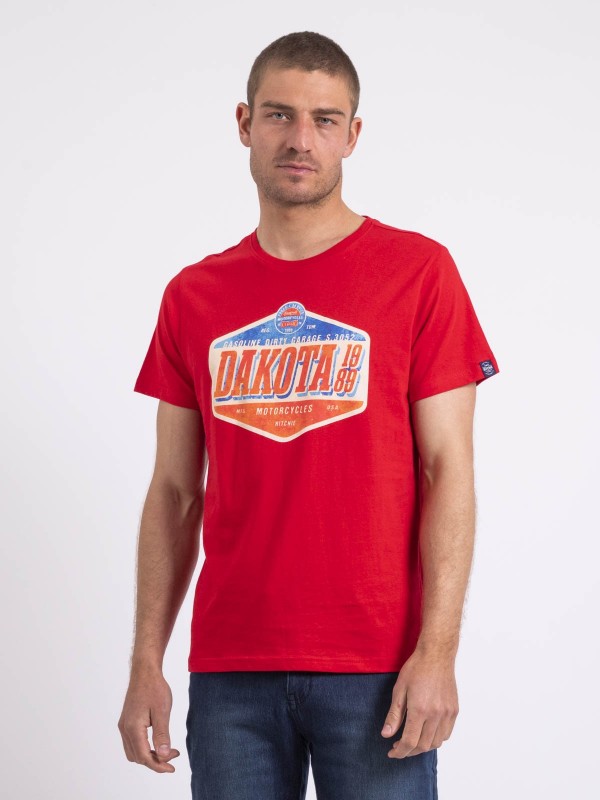 T-shirt col rond NIKOFUGA -...