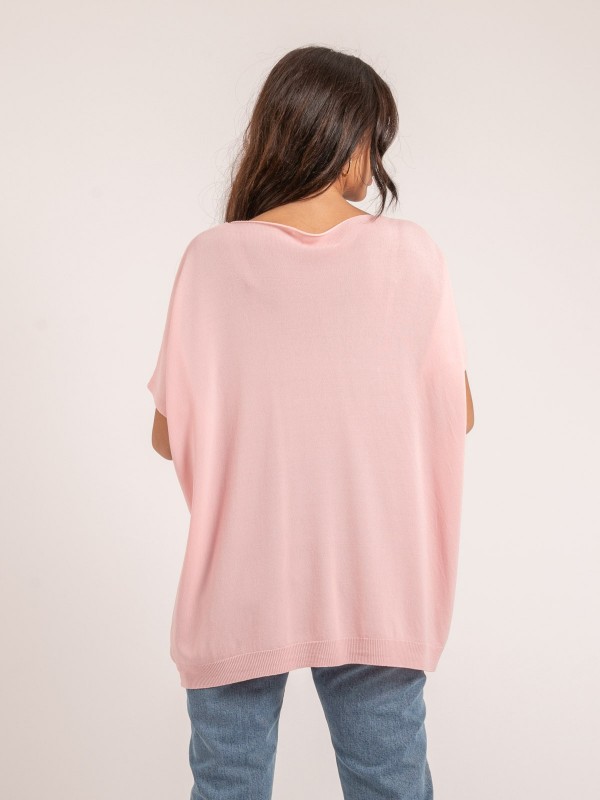 Pull fin KARINI - Rose