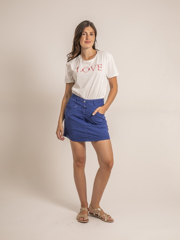 Jupe short courte XOMIA -...