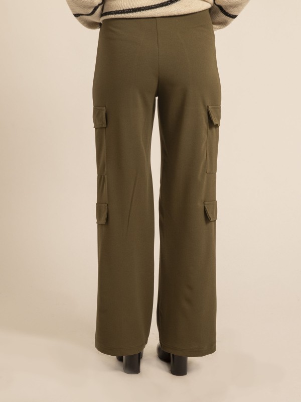 Pantalon cargo EMENZA - Kaki