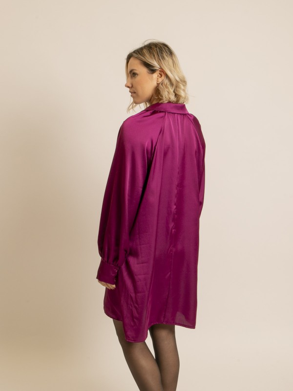 Robe droite IDELMA - Violet