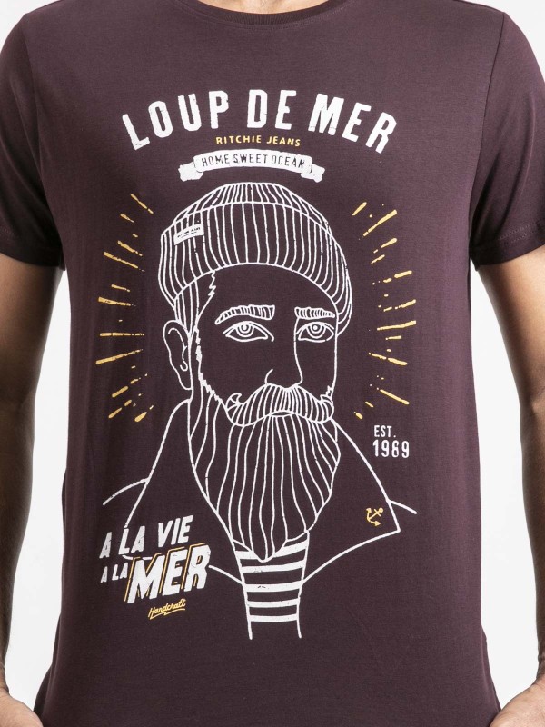 T-shirt manches courtes pur...