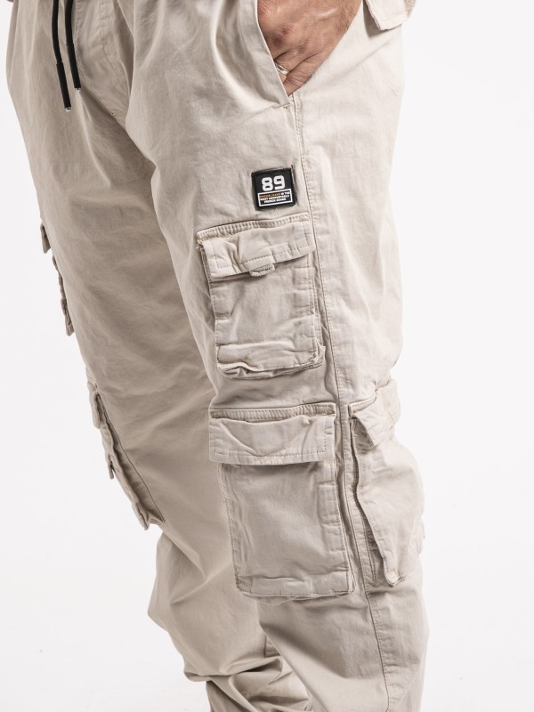 Pantalon battle VICTOR - Beige