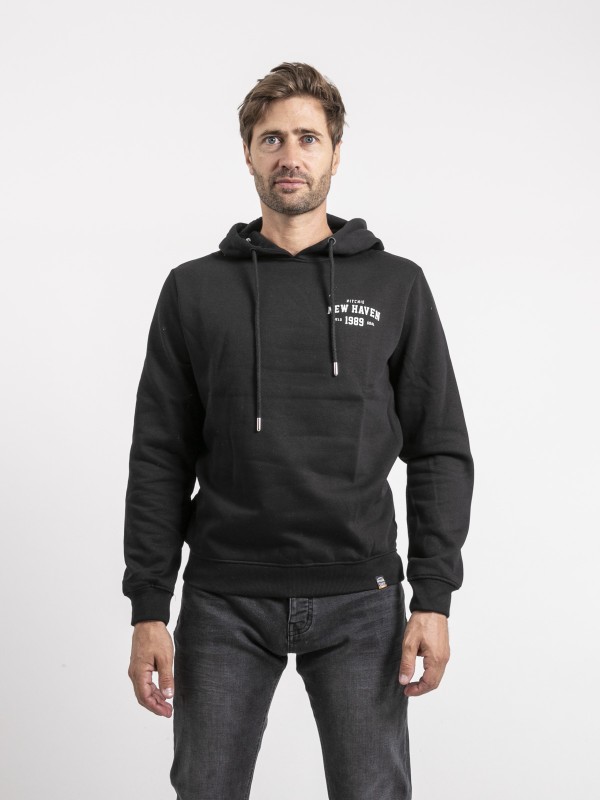 Sweat capuche WOUTILO - Noir