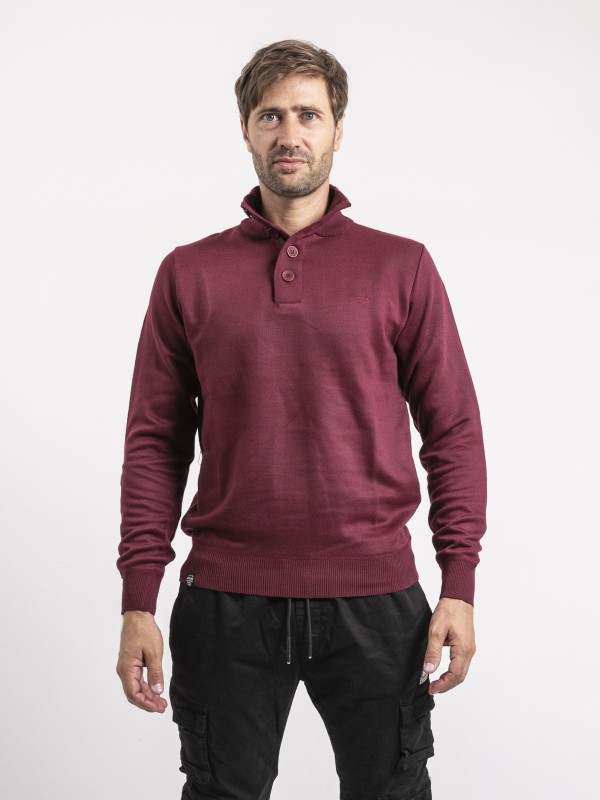 Pull col montant LABERVIL -...