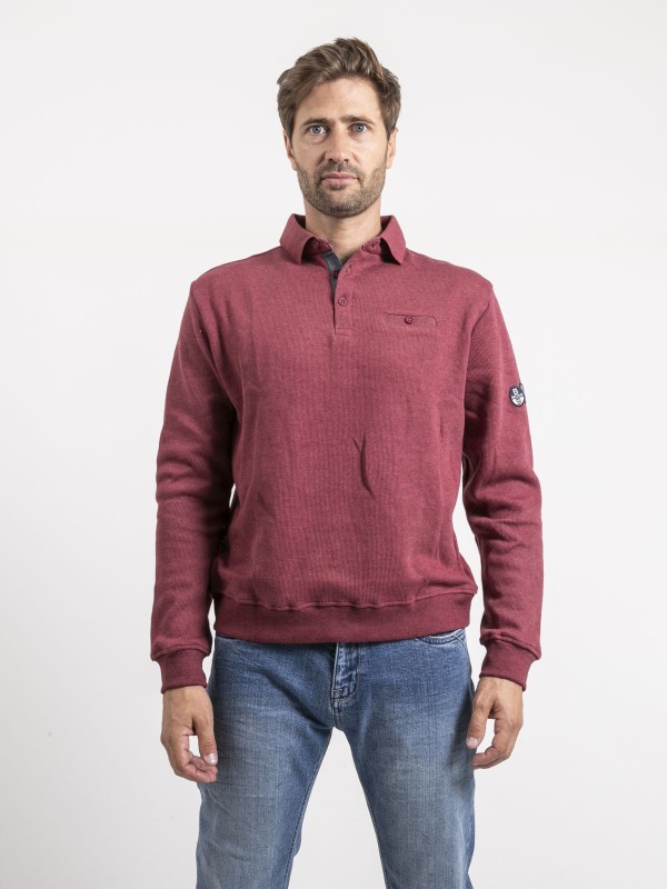 Sweat col polo WIREX -...