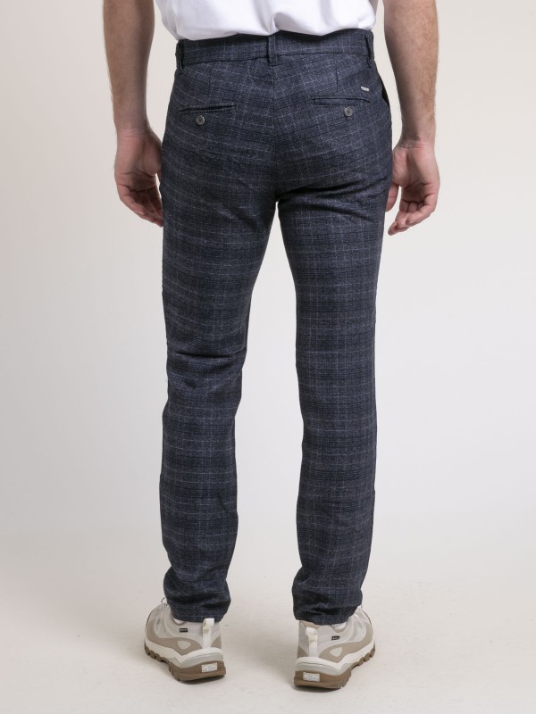 Pantalon chino VOLEG - Bleu...