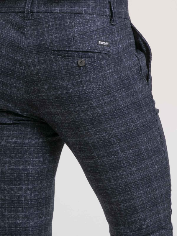 Pantalon chino VOLEG - Bleu...