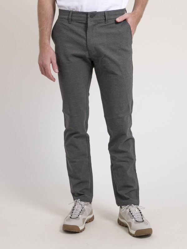 Pantalon chino VALMORIN - Gris