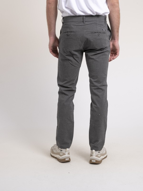 Pantalon chino VALMORIN - Gris